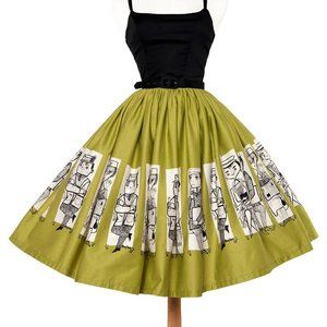 Pinup Couture Mary Blair commuter skirt